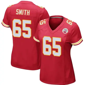 Red Women's Trey Smith Kansas City Chiefs Game Team Color Jersey