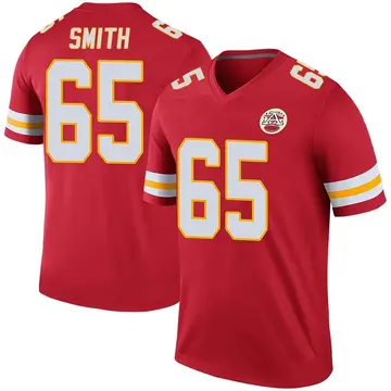 Red Youth Trey Smith Kansas City Chiefs Legend Color Rush Jersey