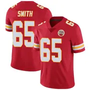 Red Youth Trey Smith Kansas City Chiefs Limited Team Color Vapor Untouchable Jersey